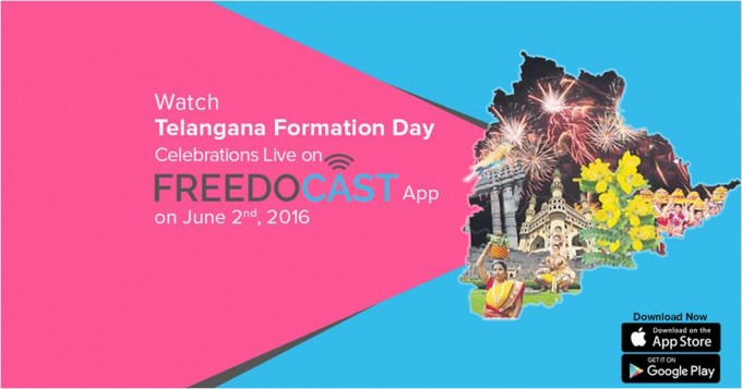 Join The Telangana Formation Day Celebrations Through Freedocast